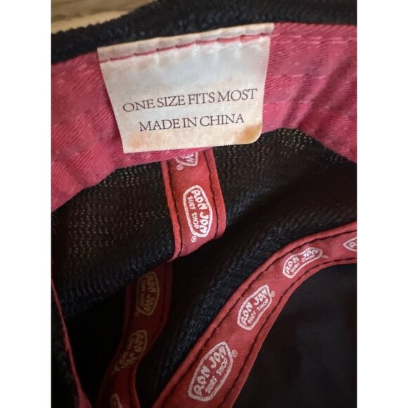 Ron Jon Surf Shop Red & Black Adjustable Baseball Cap One Size Fits Most - Picture 6 of 6